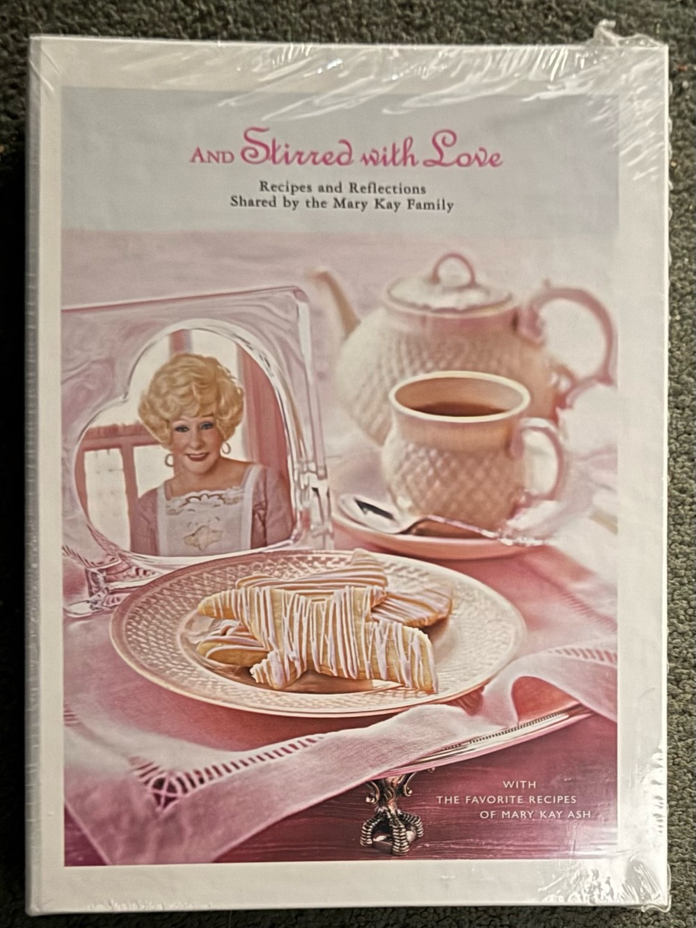 Mary Kay Cookbook “And Stirred With Love” .2002  Sealed in original plastic wrap